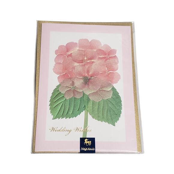2 for $10 NIQUEA.D Wedding Wishes "Lifetime of Happiness" Luxury Greeting Card - Picture 1 of 2